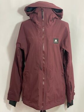 Armada Kata 2L Gore Tex Burgundy Hooded Jacket Women’s Size Medium